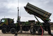 Launch unit of the SAMP/T anti-aircraft system