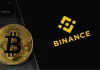 Binance передала РФ дані донатів на Україну Логотип криптовалютної біржі Binance на екрані смартфона