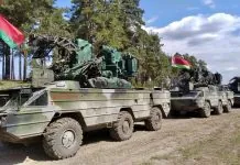 Лукашенко наказав привести 51-шу артбригаду у повну боєготовність Білоруські військові під час заходів бойової підготовки