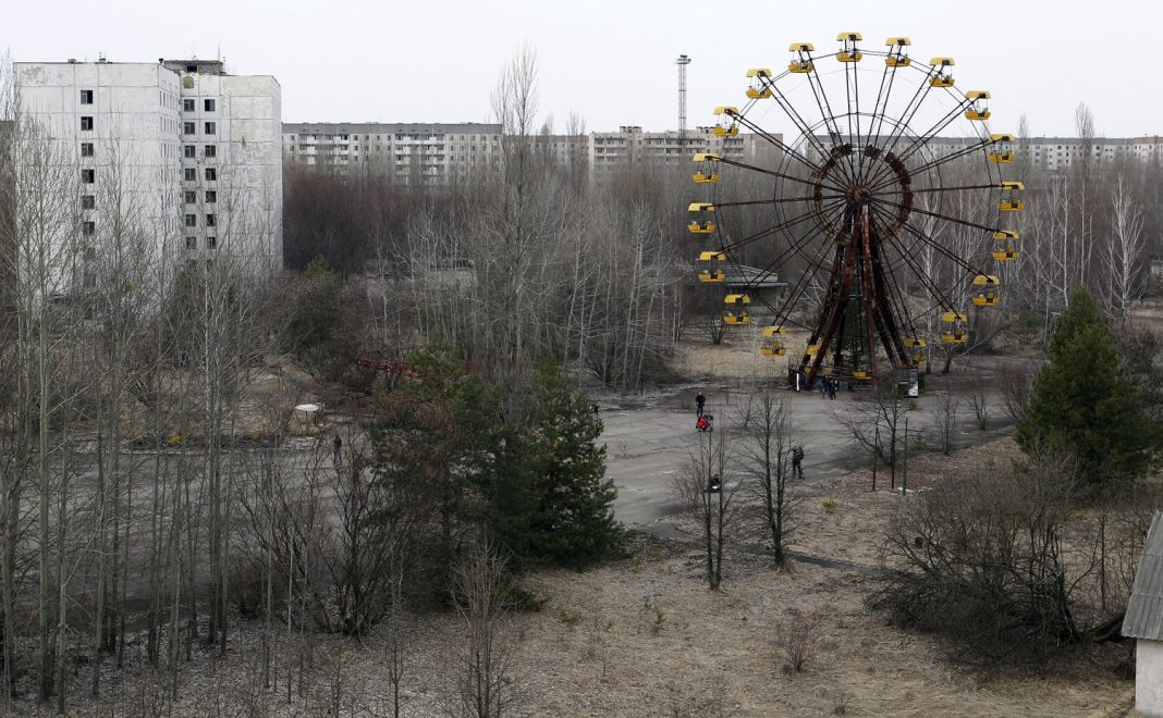 Ukraine is strengthening its defences in the Chernobyl exclusion zone