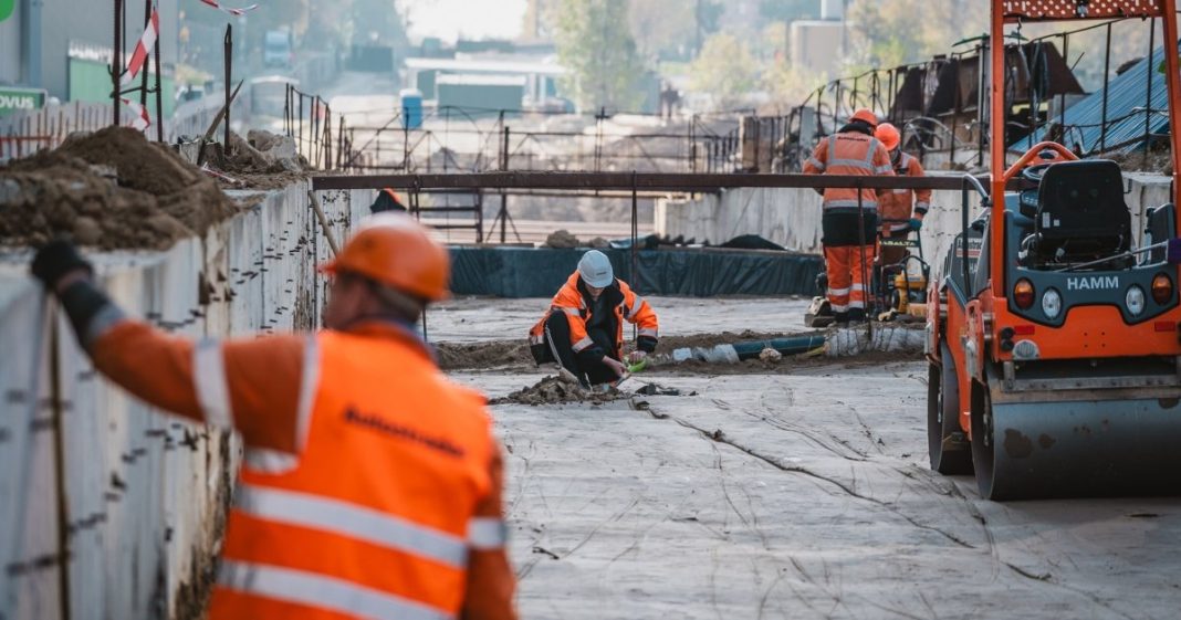 Будівництво продовження зеленої лінії київського метро до Виноградаря