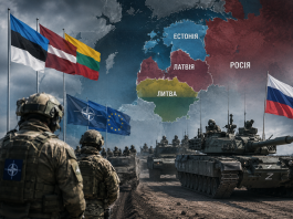 Росія може спробувати вторгнення в Балтію: чому США б’ють на сполох Війська НАТО та Росії на тлі карти країн Балтії