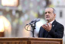 Президент Ірану Масуд Пезешкіан