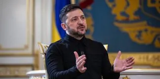 Володимир Зеленський під час звернення