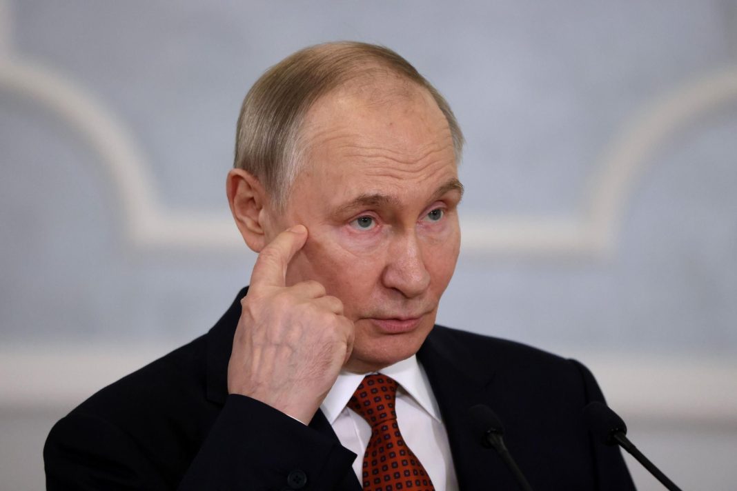 Vladimir Putin on the attacks on Russia Vladimir Putin during a meeting in Russia
