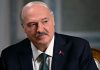 Олександр Лукашенко під час публічного заходу