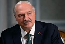 Lukashenko congratulated Ukraine and spoke of resuming cooperation Alexander Lukashenko at a public event