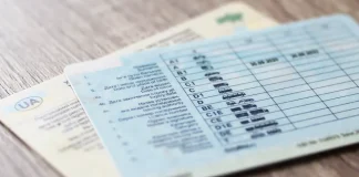 Ukrainian driving licence