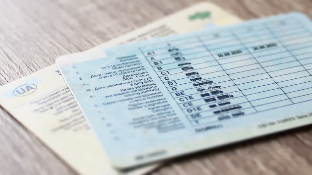 licence-01 Ukrainian driving licence