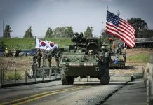 Військові США та Південної Кореї під час спільних навчань