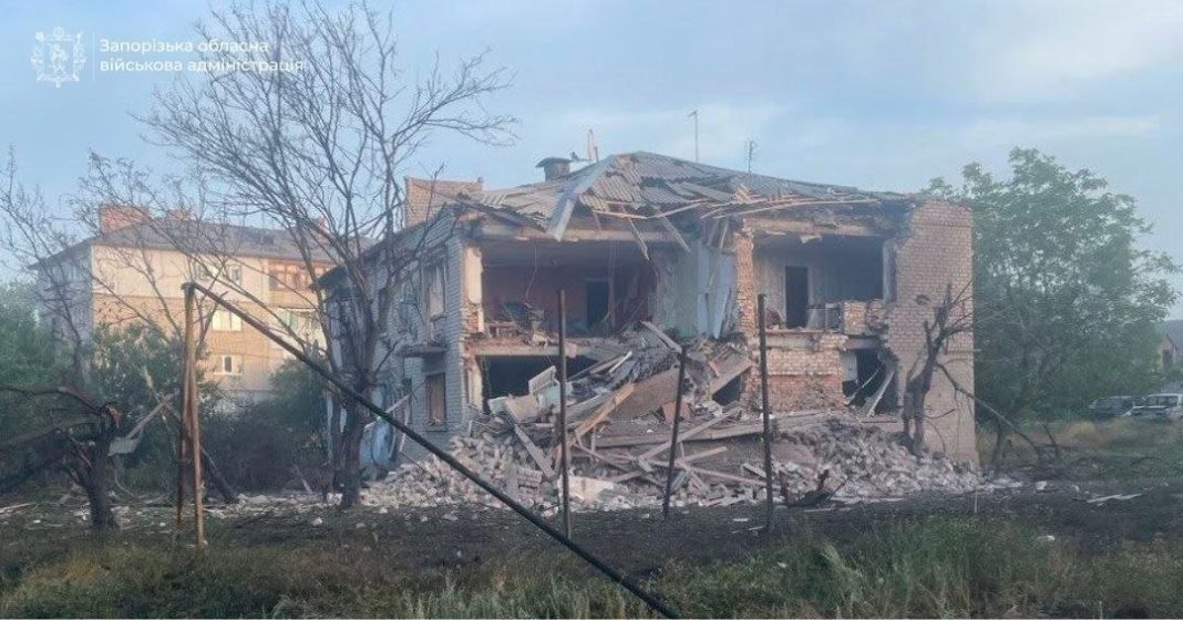 Наслідки російської атаки на Запоріжжя
