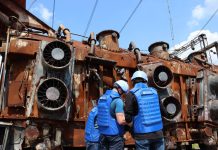 Key high-voltage substation of NPC «Ukrenergo»