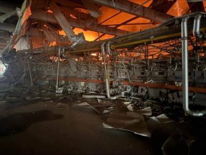 The Epicentr Ceramic Corporation factory in Kalynivka was destroyed by a Russian strike