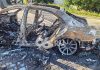 В Росії вибухнуло авто виробника дронів «Упир» Володимира Ткачука Згорілий Mercedes виробника дронів «Упир» Володимира Ткачука
