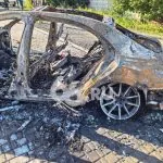 В Росії вибухнуло авто виробника дронів «Упир» Володимира Ткачука