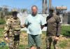 Співробітник СБУ під час контррозвідувчих заходів