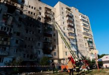 Russia attacked Smila with a shrapnel-laden drone: there are casualties A nine-storey block of flats in Smila has been damaged following a strike by a Russian drone