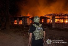 Russian attacks in the Sumy region have claimed the lives of two people Police officers are documenting the aftermath of the Russian attack in the Sumy region