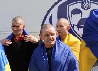 З російського полону повернули 103 українських військових Українські військові, повернуті з російського полону