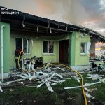 Massive Russian attack on the Kyiv region: one man killed, at least eight injured