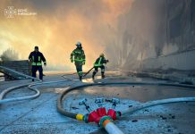 Наслідки російського удару по складській логістиці на Київщині