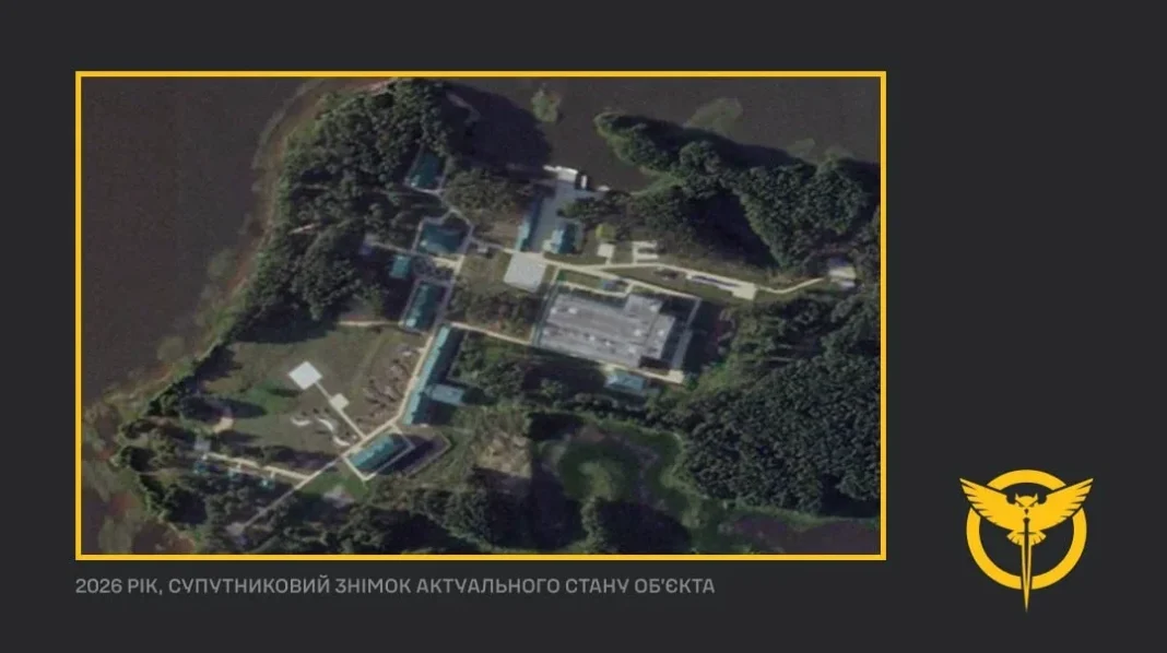 Lisy Island in the Vyshnevolotsk Reservoir, where, according to the Main Intelligence Directorate, a classified Russian facility is located