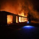 Росія всю ніч атакувала Чернігівщину: на підприємстві спалахнула пожежа