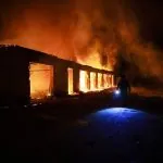 Росія всю ніч атакувала Чернігівщину: на підприємстві спалахнула пожежа