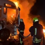 Росія вдарила по Одещині: загинула людина, горіли вантажівки