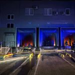 A food warehouse in the Odesa region burnt down following a Russian attack; there are casualties