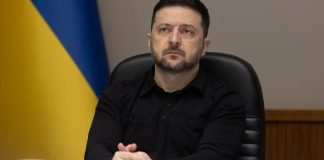Володимир Зеленський під час звернення щодо посилення протиповітряної оборони України