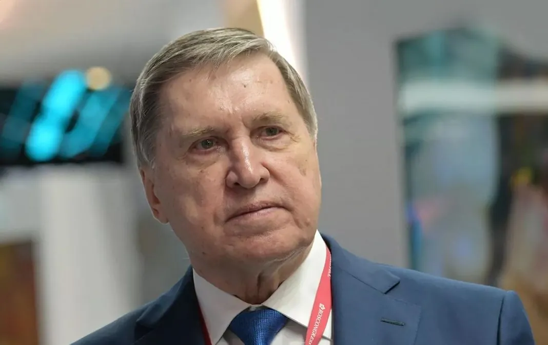 Юрій Ушаков Юрій Ушаков під час публічної заяви про позицію Росії щодо війни в Україні