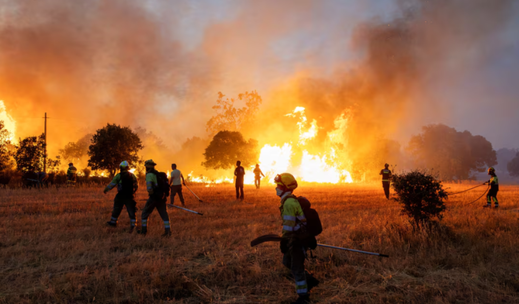 Fires in Spain