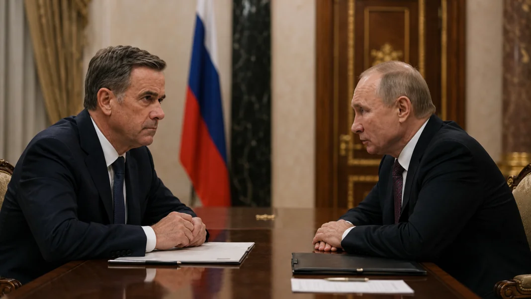 Путін і Джон Реткліфф Володимир Путін і директор ЦРУ Джон Реткліфф