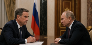 Володимир Путін і директор ЦРУ Джон Реткліфф