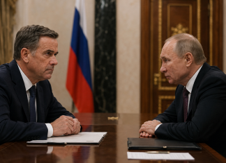 Путін погодився не бити по Києву два дні: що Москва отримала натомість Володимир Путін і директор ЦРУ Джон Реткліфф