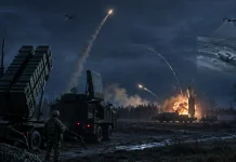 Як Україні протидіяти балістиці РФ за дефіциту Patriot Patriot перехоплює балістичну ракету на тлі удару по пусковій установці