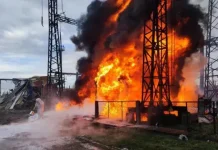 Russian attacks have halted power generation at one of DTEK’s thermal power stations attack on the DTEK thermal power station