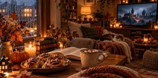 Свічки, Harry Potter і випічка: чому молодь масово переходить на Cozy Aesthetic Cozy Aesthetic 2026 — свічки, плед, книги та осінній затишок