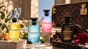 Парфуми Louis Vuitton Fantasmagorie, Imagination, California Dream та Ombre Nomade