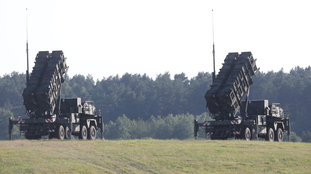 Patriot Launch unit of the Patriot air defence missile system