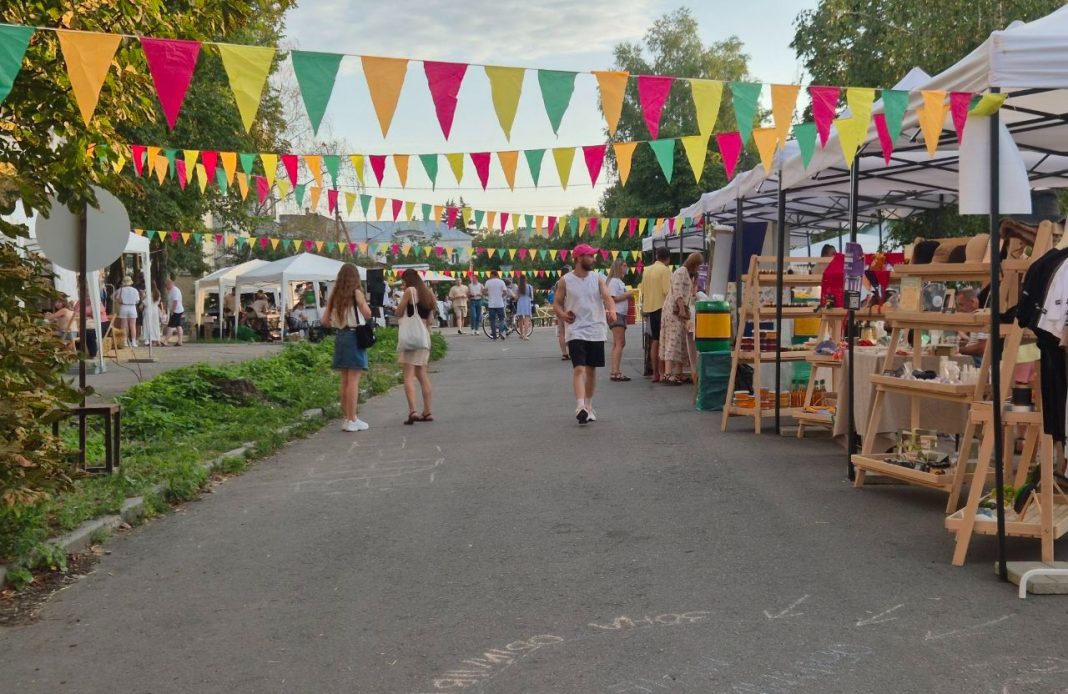 A large-scale open-air event in Kyiv