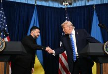 Володимир Зеленський і Дональд Трамп під час зустрічі