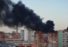 Kyiv has once again come under UAV attack: fires in the Obolon and Solomyanskiy districts Major fire in Kyiv following a drone attack