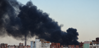 Kyiv has once again come under UAV attack: fires in the Obolon and Solomyanskiy districts Major fire in Kyiv following a drone attack