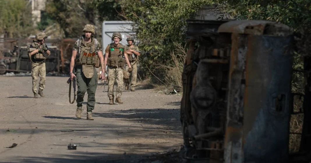 Ukrainian troops in the Lyman sector during Operation «Vivaldi»