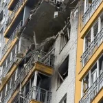 Russia attacked a high-rise building in Odessa: four people were injured