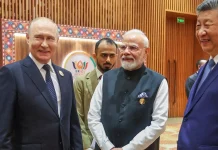 BRICS leaders at the summit in New Delhi