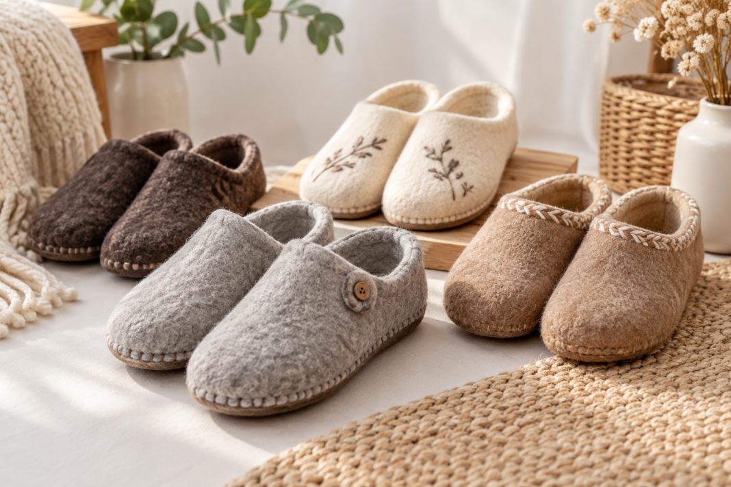 7c36f51d-ce79-4463-84e6-edf459abe48c Felt slippers