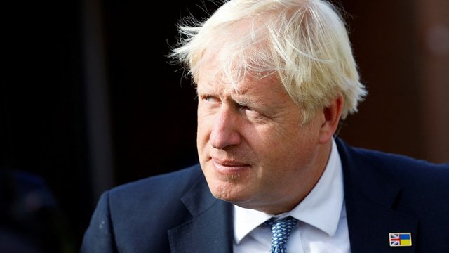 Борис Джонсон Борис Джонсон під час поїздки Україною